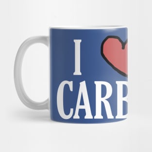 I Love Carbs Mug